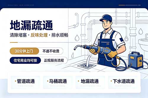 周口地漏疏通